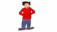 Mochirisu's third concept of Sam, which is their first modern depiction of him, which means no-simple geometric shapes. All future depictions of him by Mochirisu will be inspired by this design. Used between 2015 - 2017.